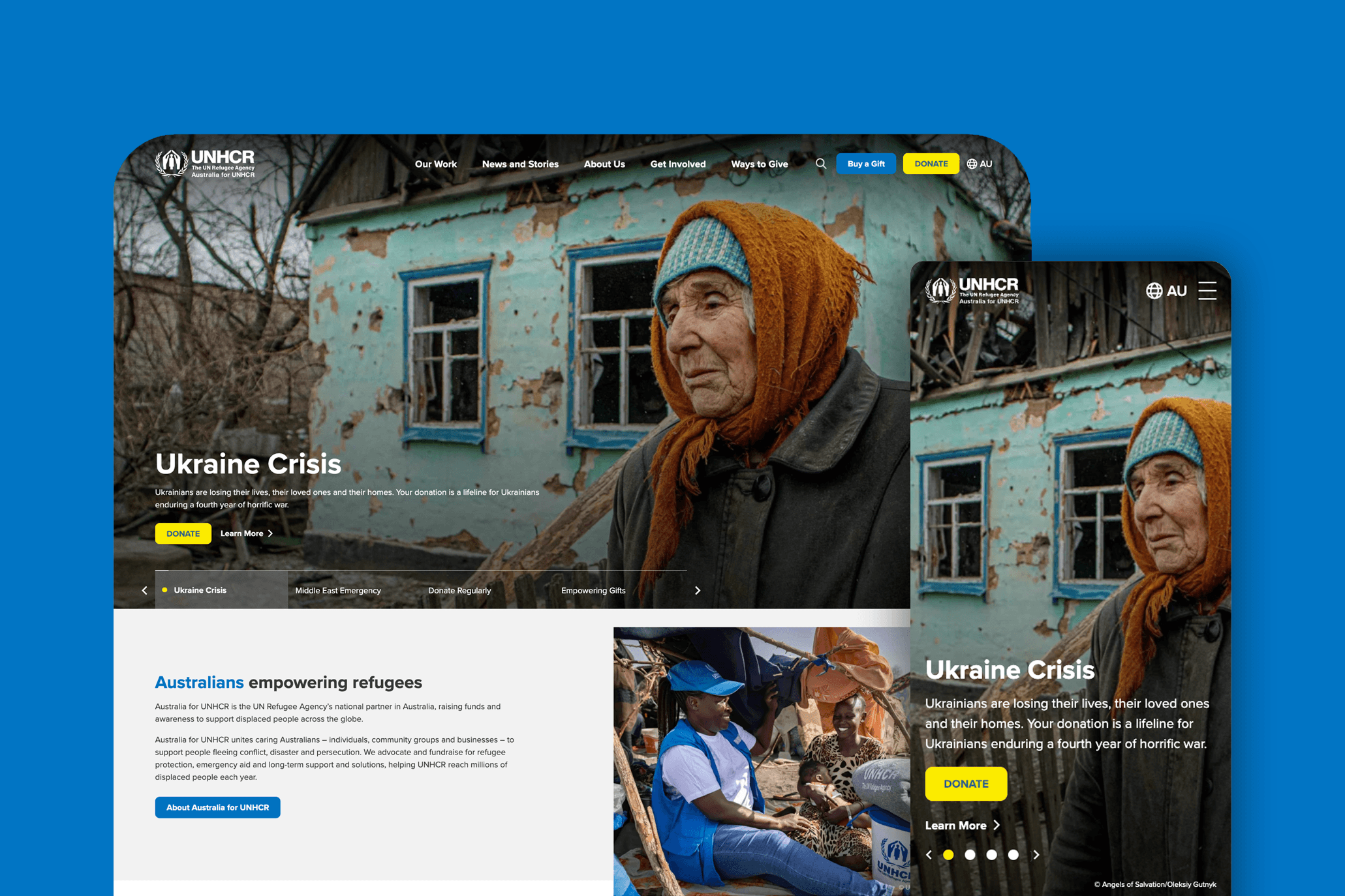UNHCR Home