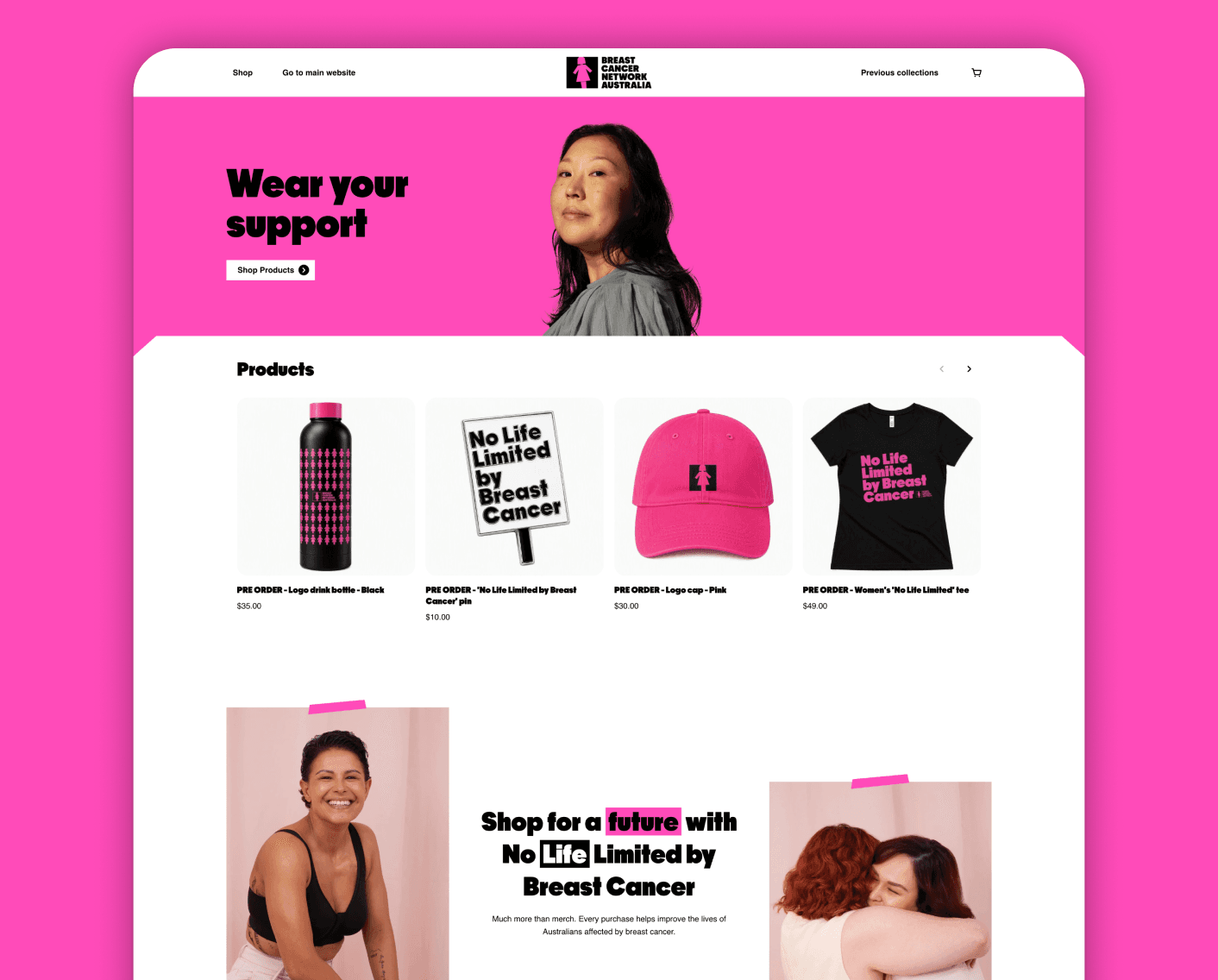 BCNA Shopify Rebrand