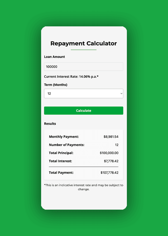 Export Finance Mobile User Journey Interface