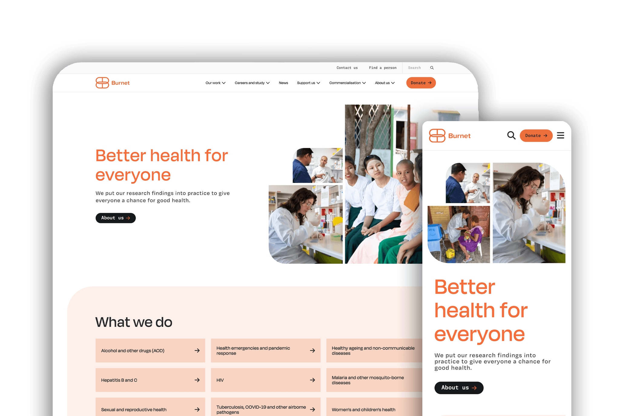 Burnet Home Page