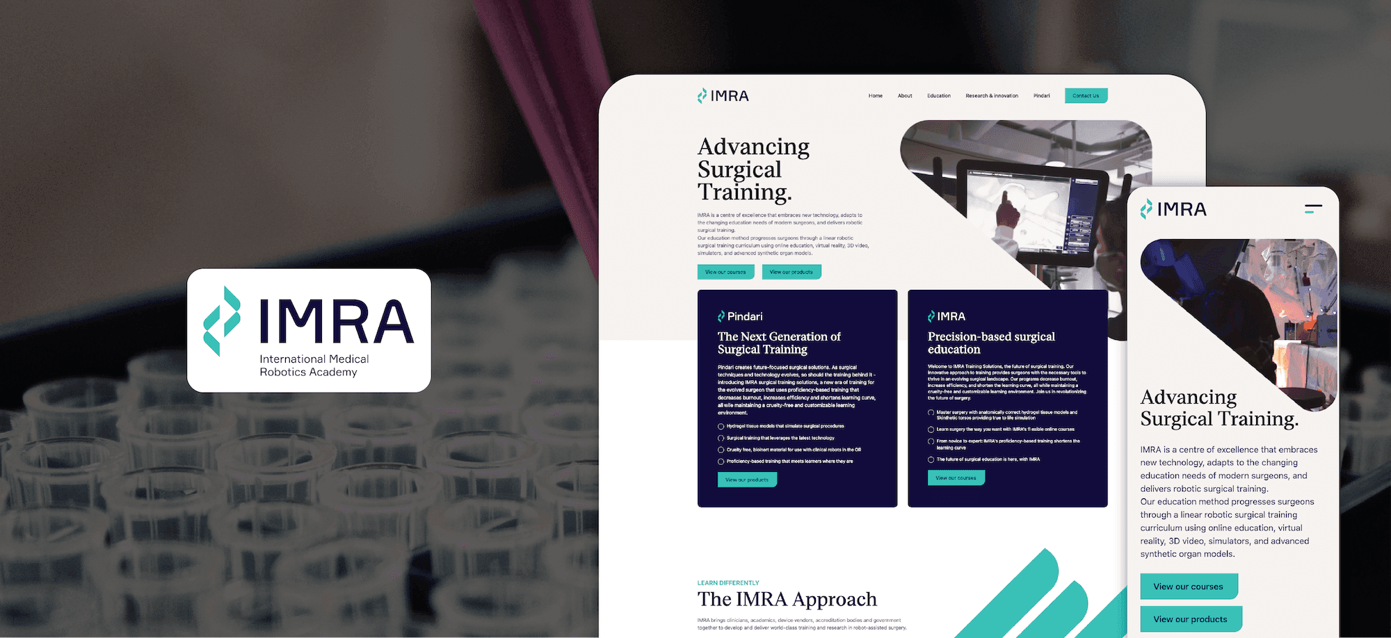 IMRA's Blazing-Fast Website Ignites Surgical Training
