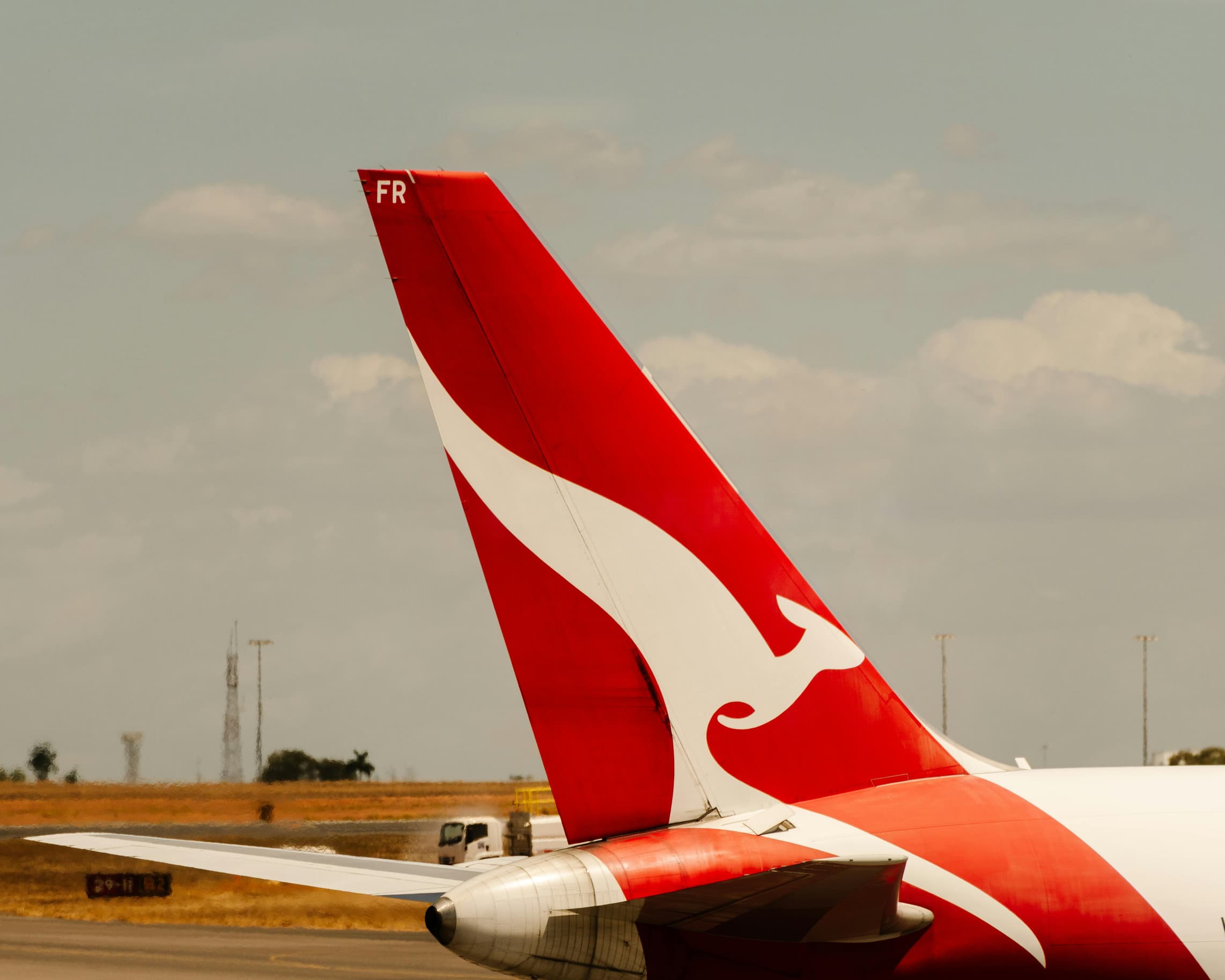 Qantas plane