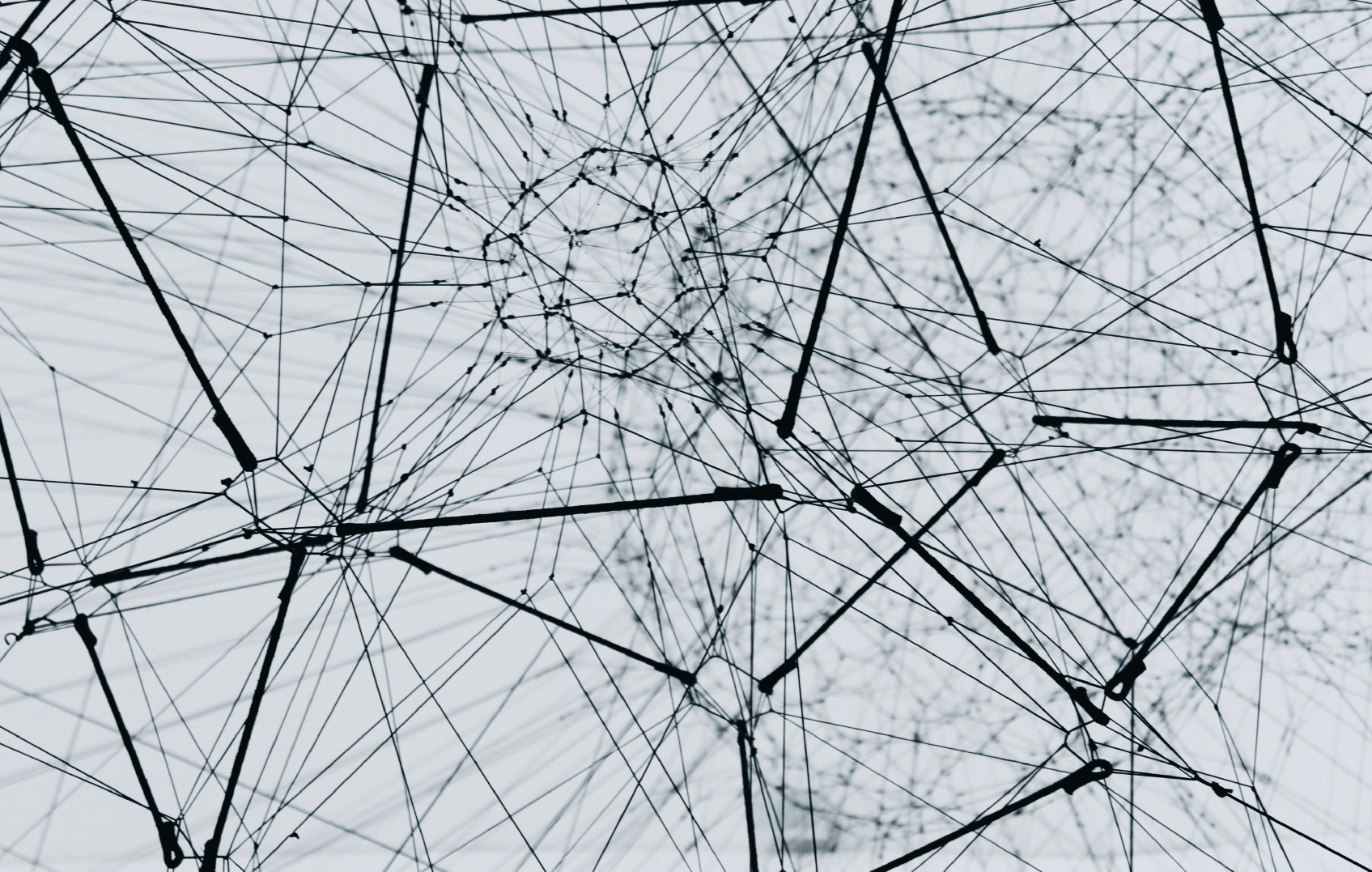 Network of connections symbolising a successful backlink SEO strategy  